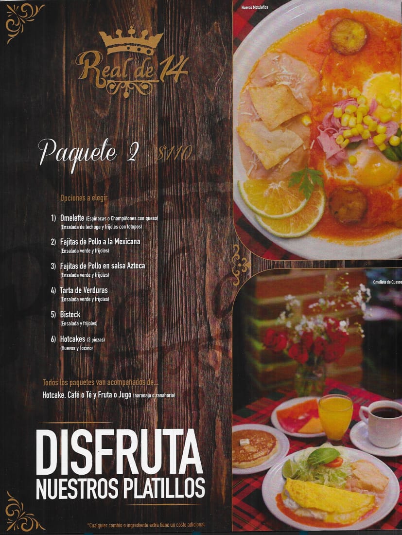 Real de 14 Menu - Image 5